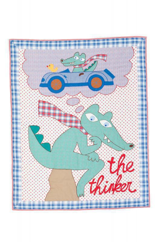 Room Seven Tagesdecke the thinker