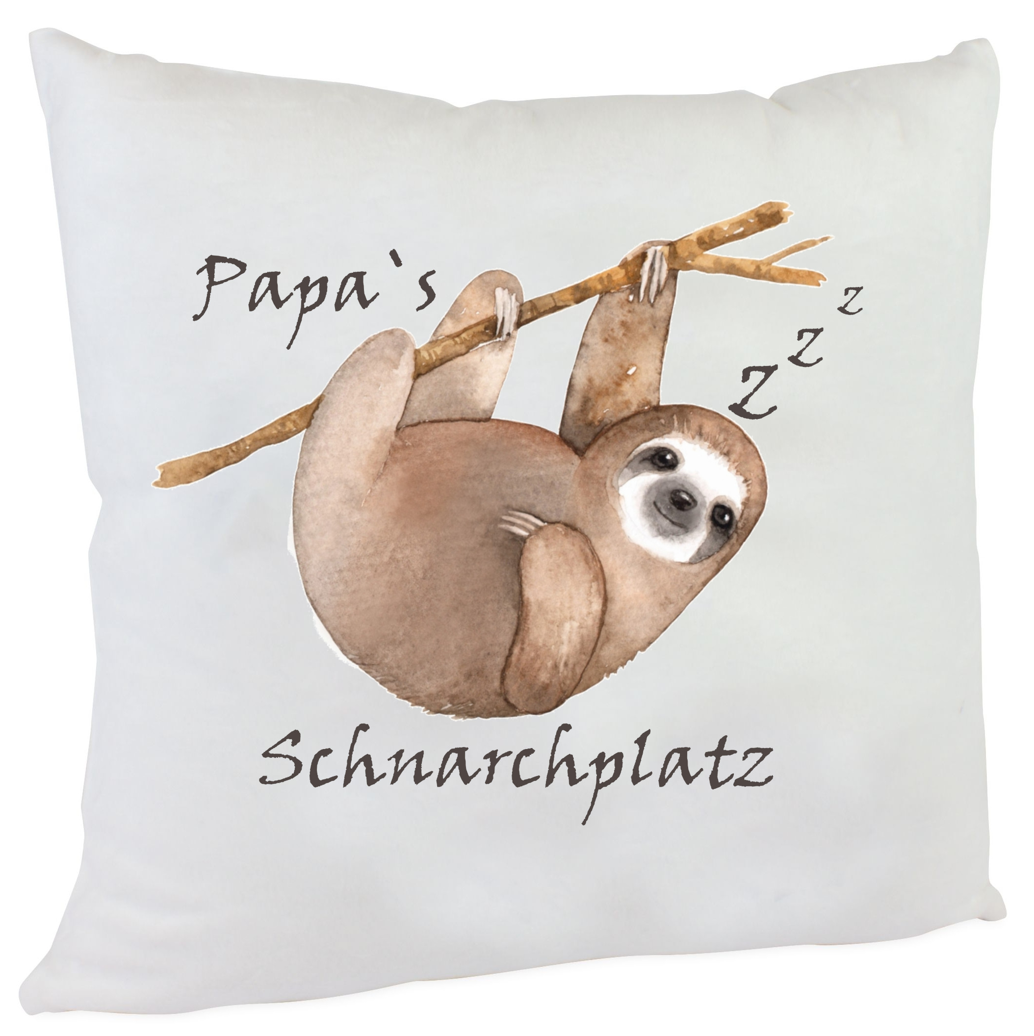 Papa`s Schnarchkissen 40 x 40 cm