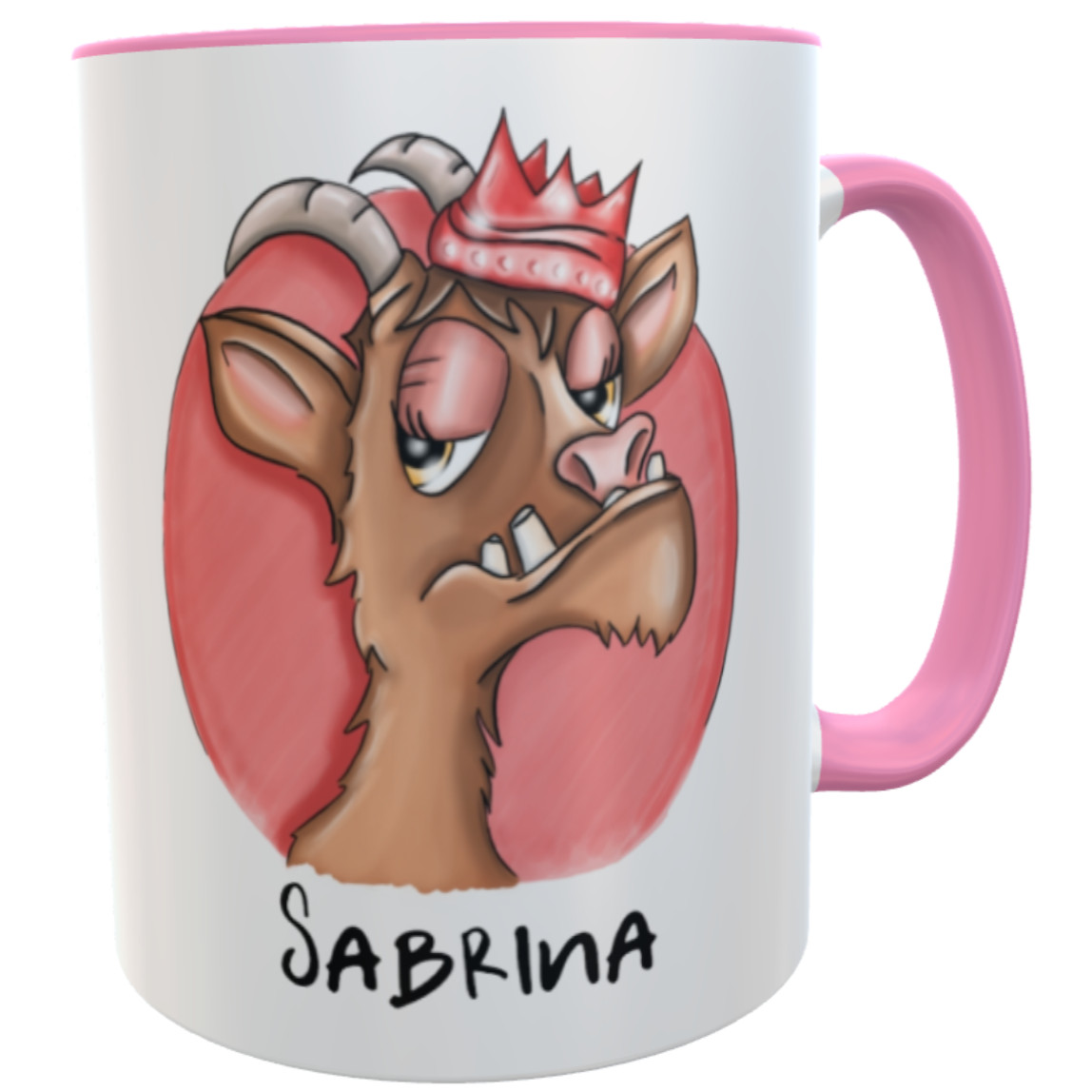 Lustige Bürotasse Zickenzone mit Spruch