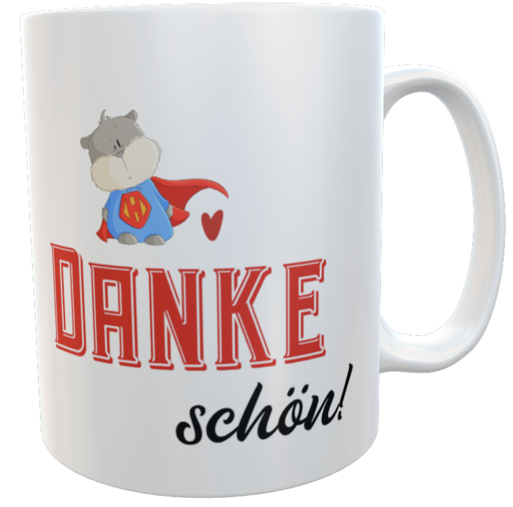 Kilala Danke! Tasse Alltagsheld mit Namen