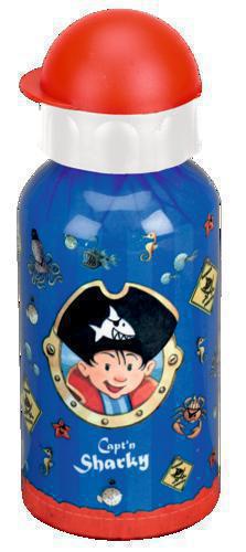 Captn Sharky Alu- Trinkflasche