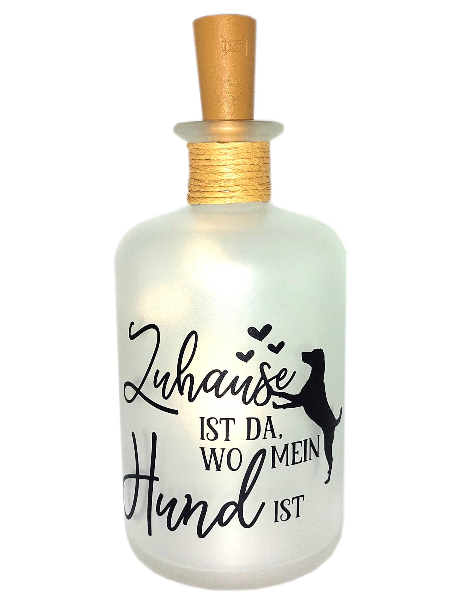LED-Leuchtflasche Haustiere Hund