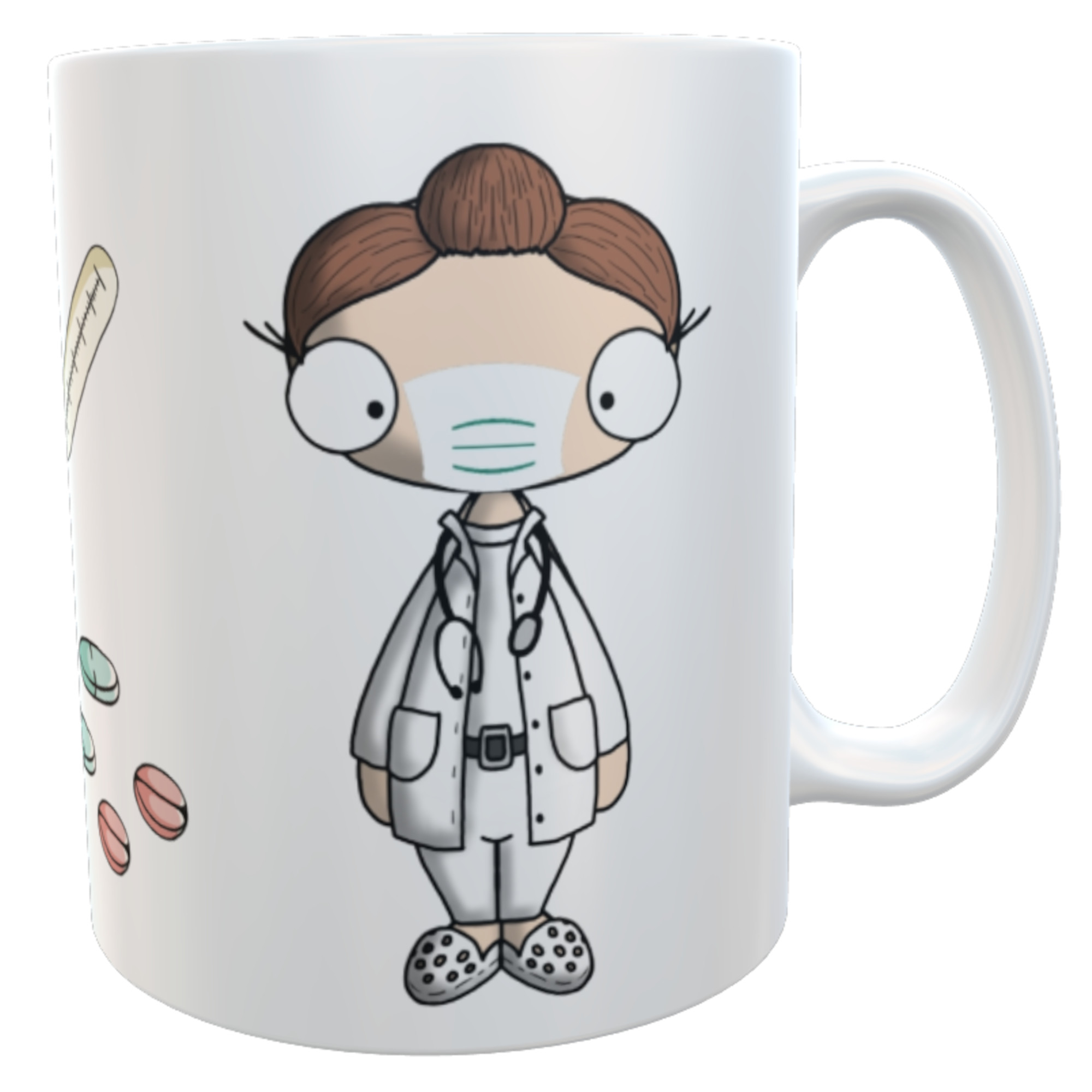 Tasse Ärztin mit Namen Dankeschön