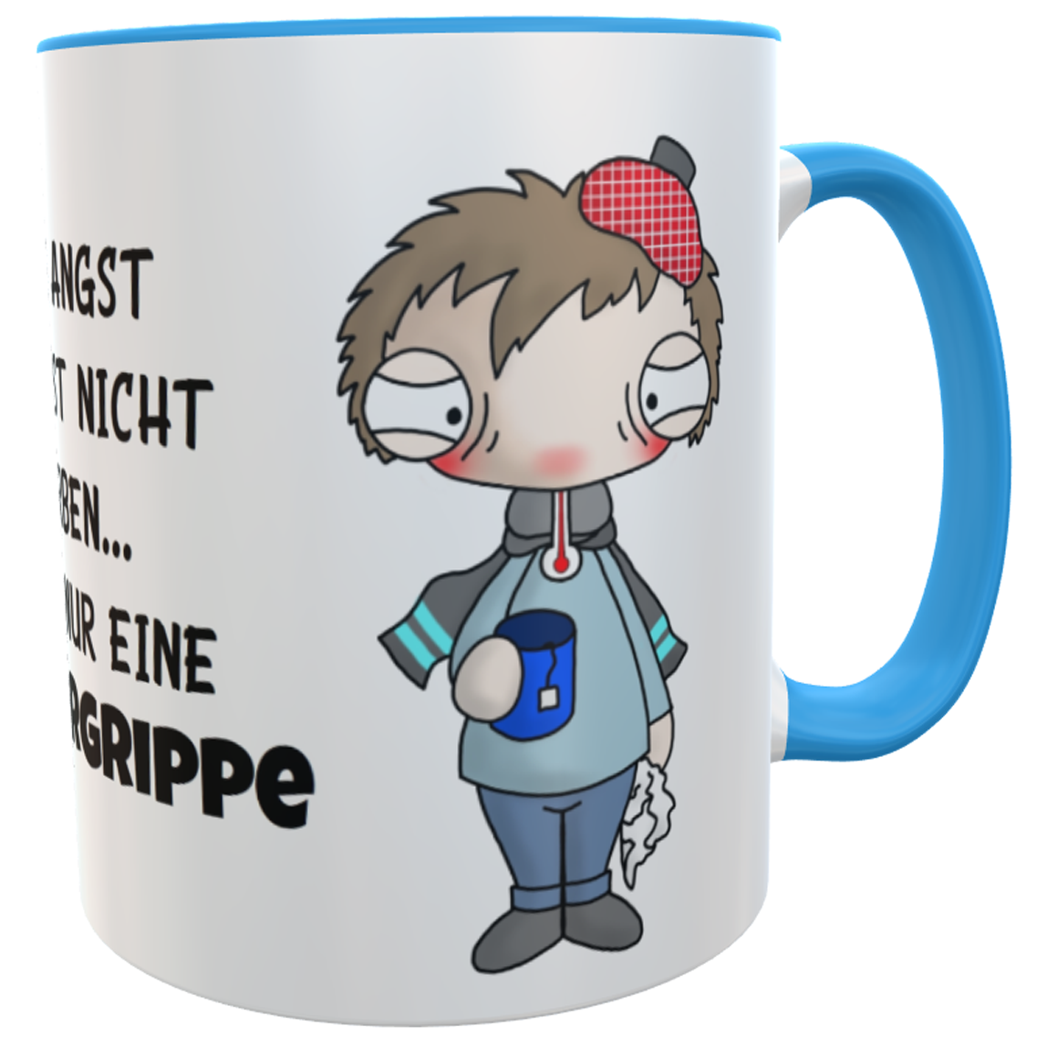 Kaffee- Becher Tee-Tasse Männergrippe Gute Besserung