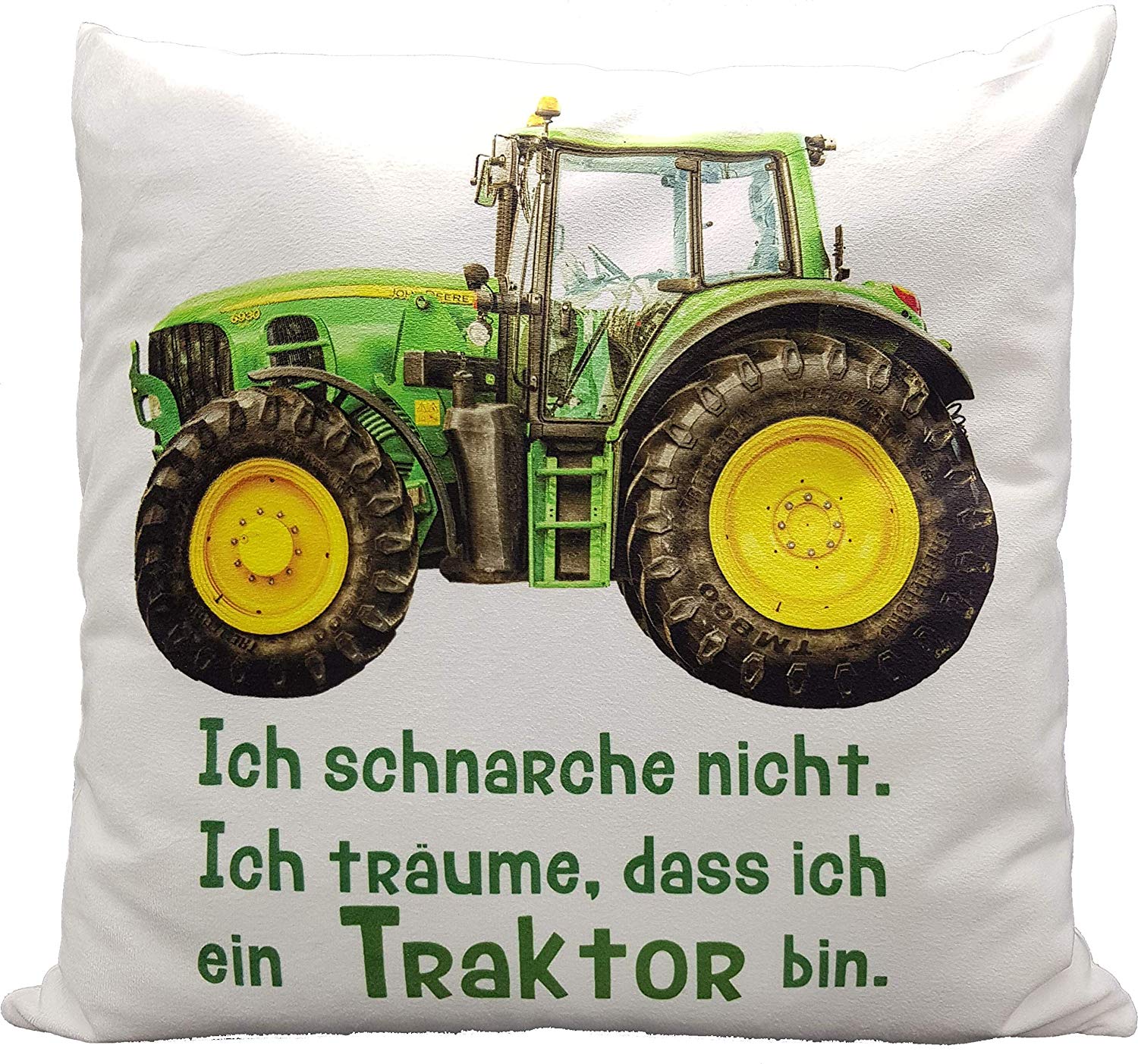 Anti-Schnarch-Kissen Traktor Trecker Spruch Ich Schnarche Nicht Geschenk Geburtstag Landwirt Bauer Schnarchen (kuschelkissen Flauschig)