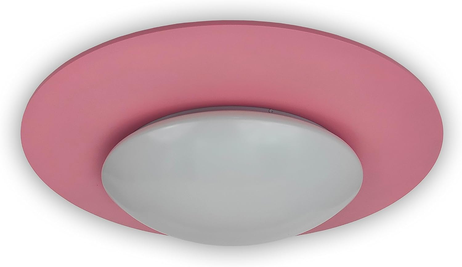Deckenlampe Saturn Pastellrosé
