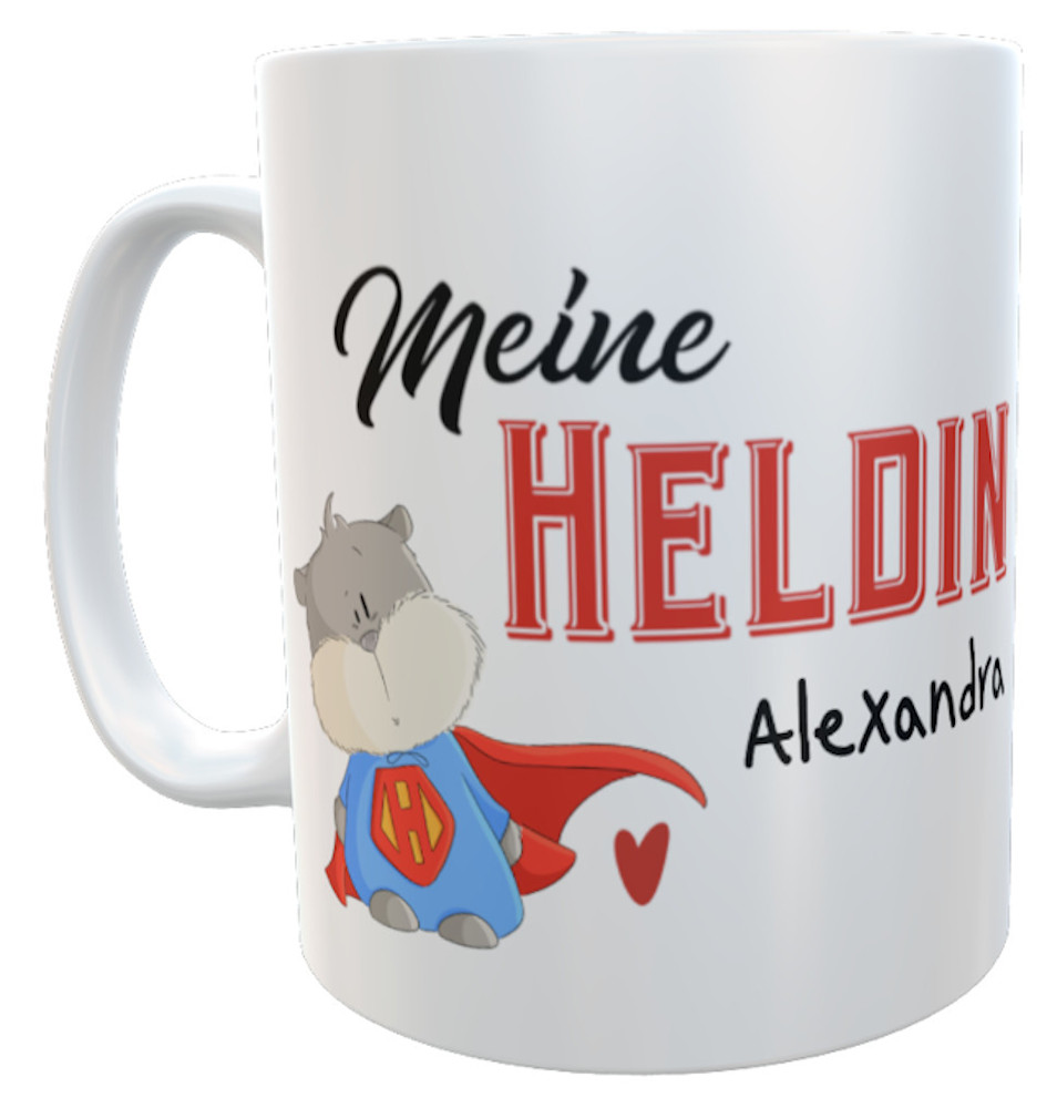 Kilala Danke! Tasse Alltagsheldin mit Namen