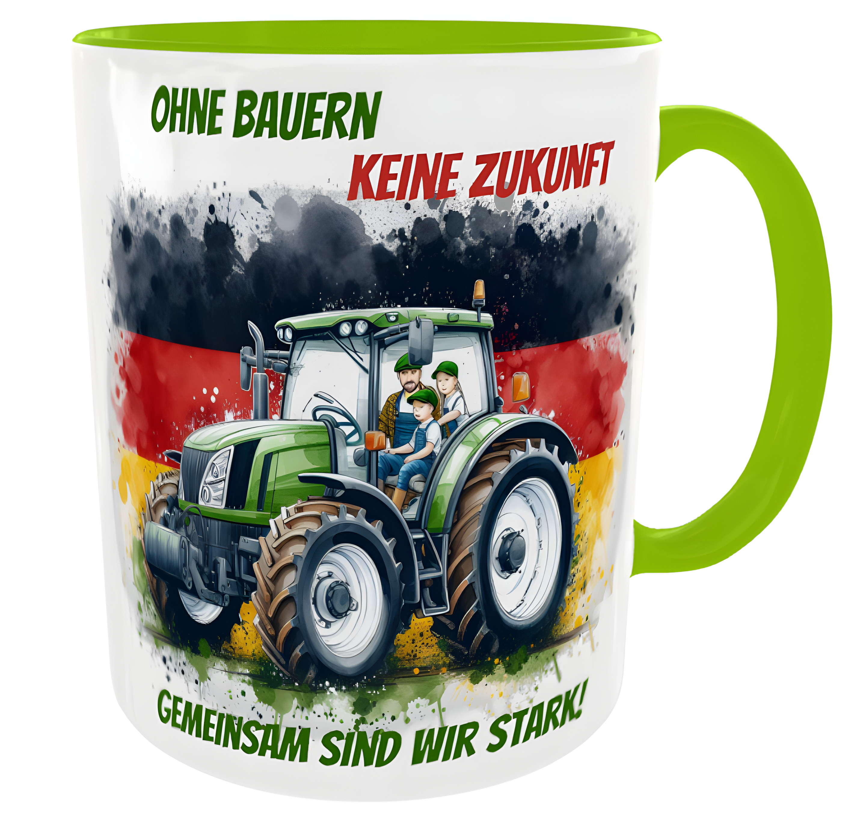 Traktortasse Ohne Bauern keine Zukunft - Gemeinsam sind wir stark!