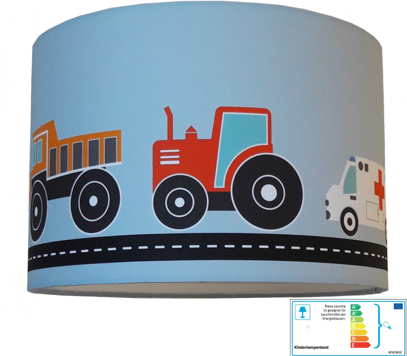 Kinderzimmerlampe Fahrzeuge