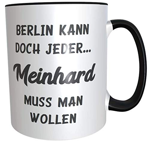 Kilala Büro-Tasse Berlin kann doch jeder... Kaffeetasse, Kaffeebecher,Keramiktasse inkl. Geschenkverpackung
