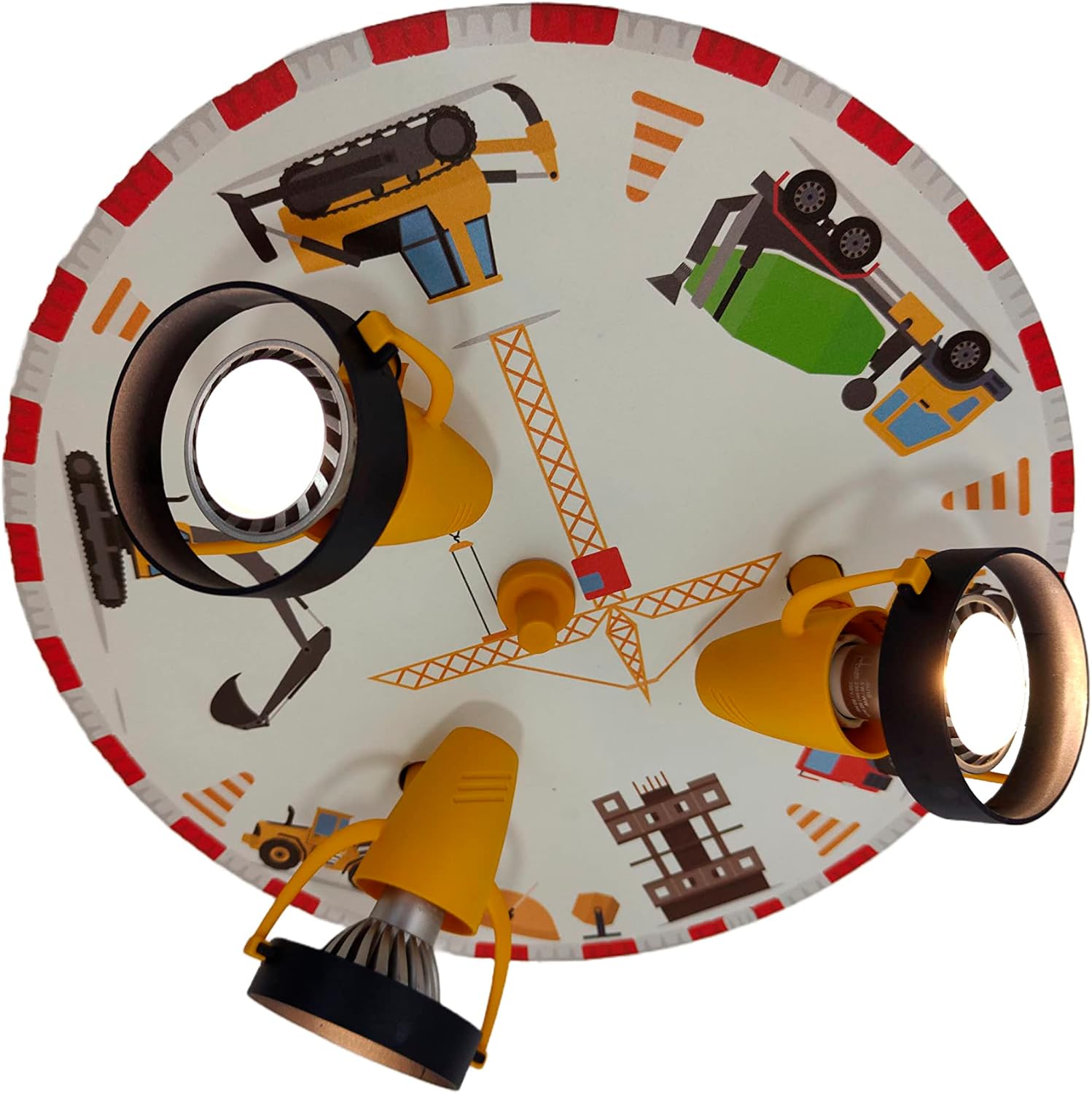 Kinderlampe Baustelle Deckenstrahler