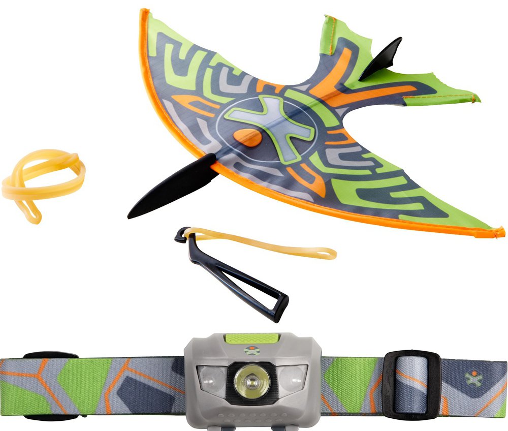 Haba Terra Kids Schleuder-Gleiter und Stirnleuchte LED