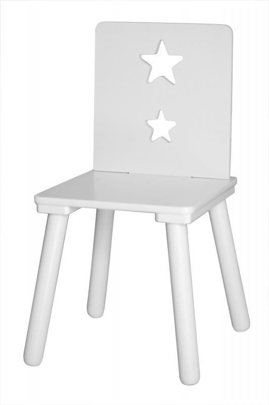 Kinderstuhl Stern weiß von Scandic Toys