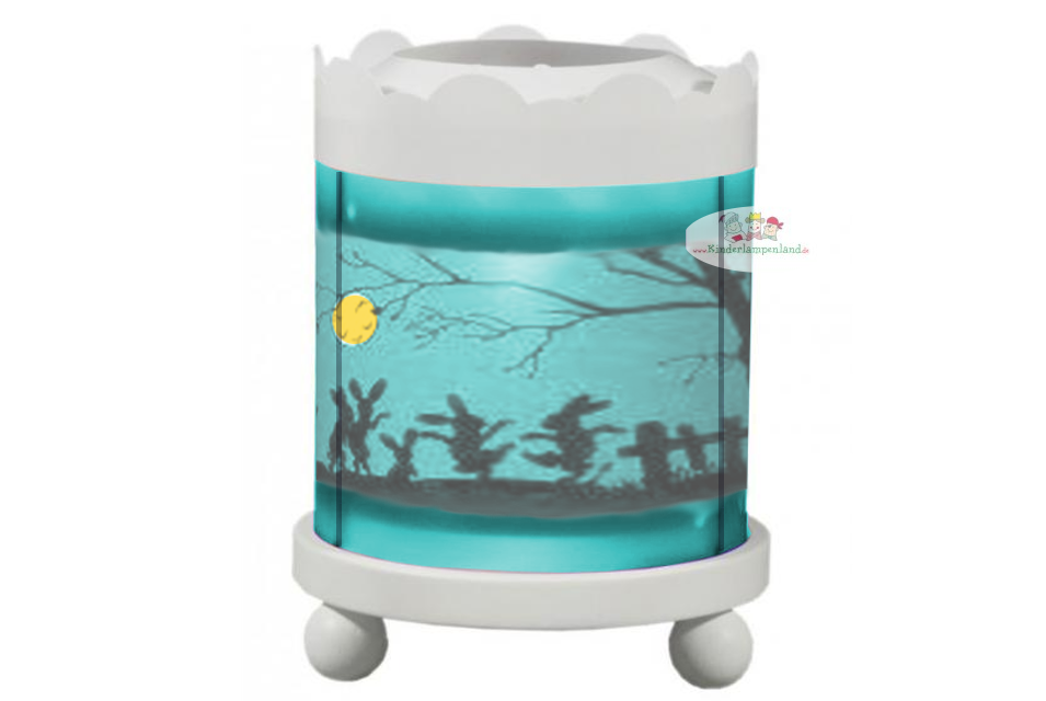Trousselier Magische Laterne rund Schattenspiel Scherenschnitt