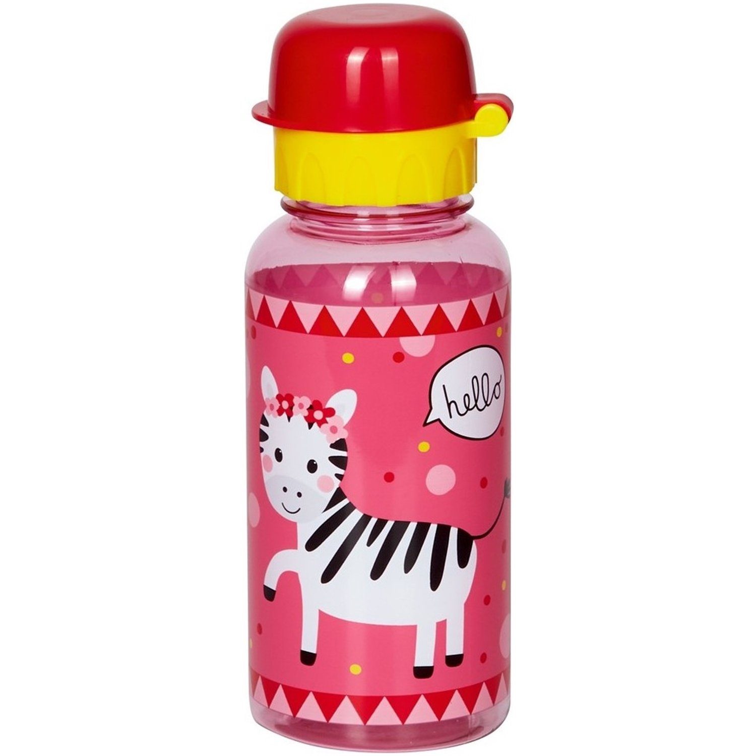 Spiegelburg Trinkflasche Zebra rosa