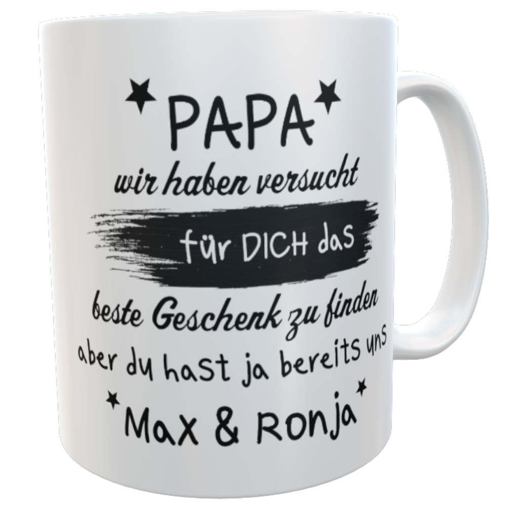Tasse Vatertag Spruch bestes Geschenk
