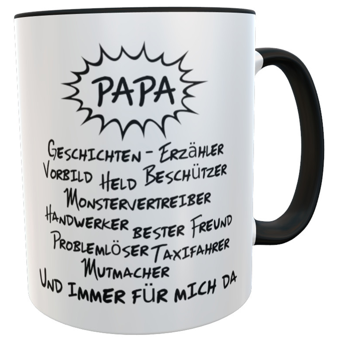 Tasse Vatertag Held Vorbild