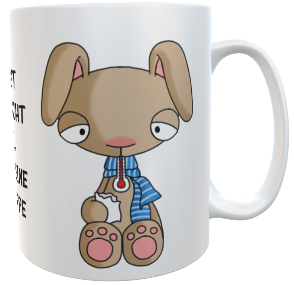 Kaffee- oder Tee-Tasse Männergrippe Gute Besserung
