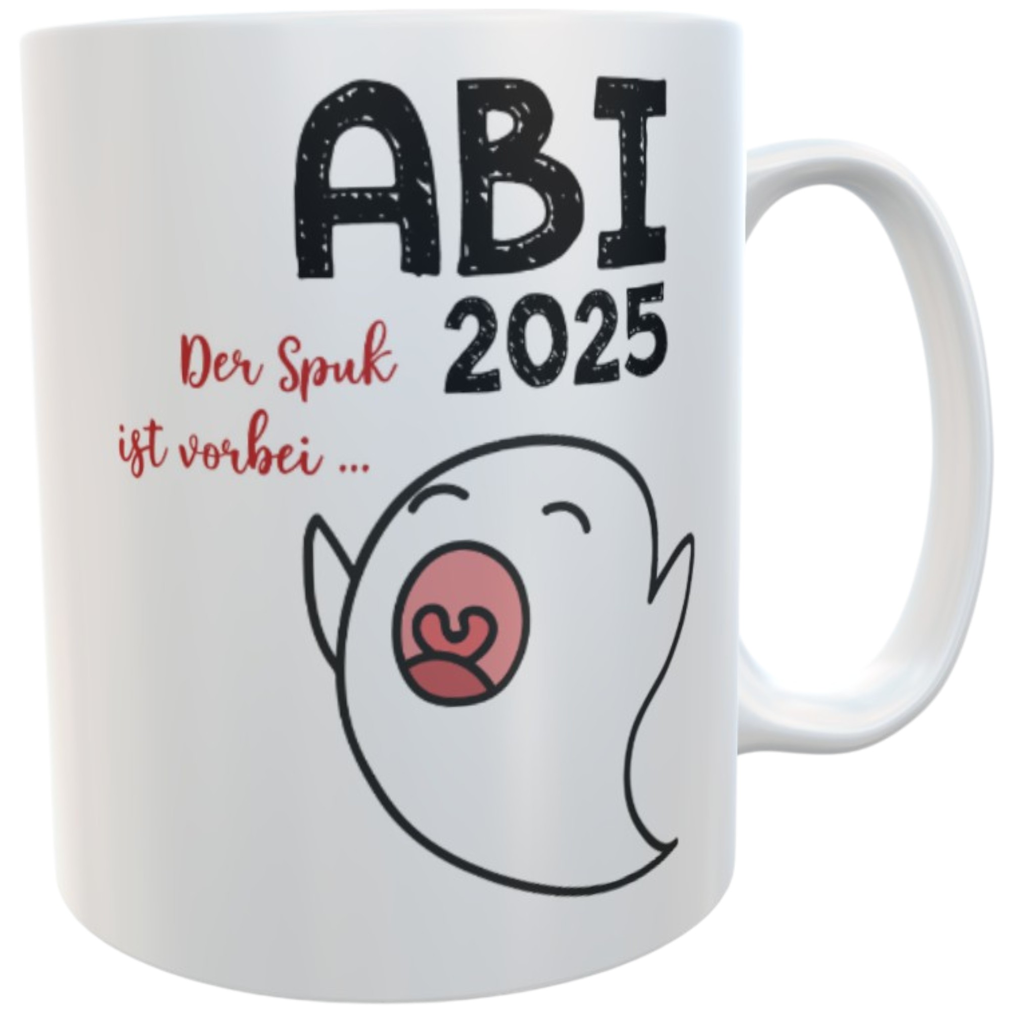 Abitur Tasse ABI 2025 Gespenst Geschenkidee Teenager