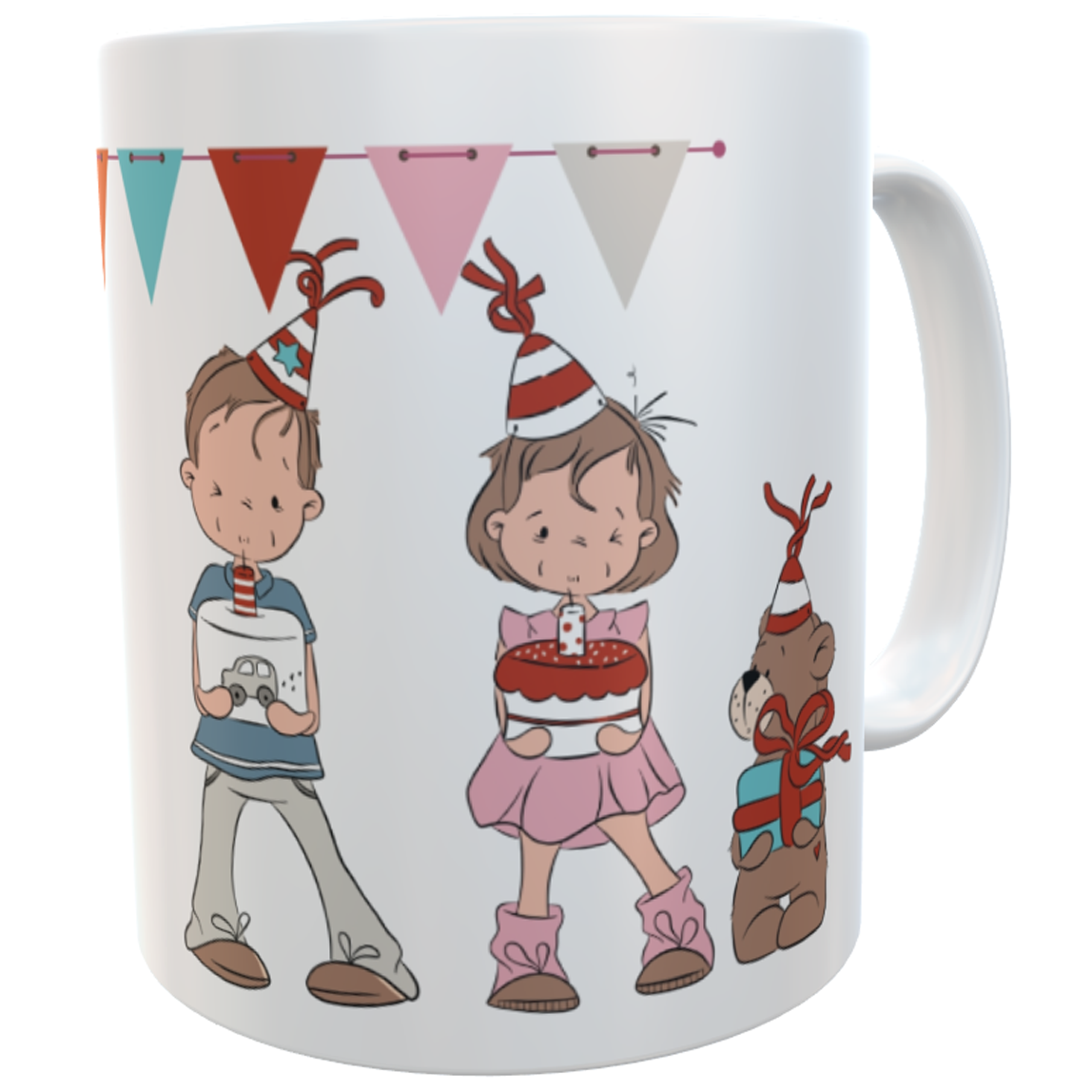 Geburtstagstasse Dies ist dein Tag emmapünktchen mit Wunschname inkl. Geschenkverpackung Keramik