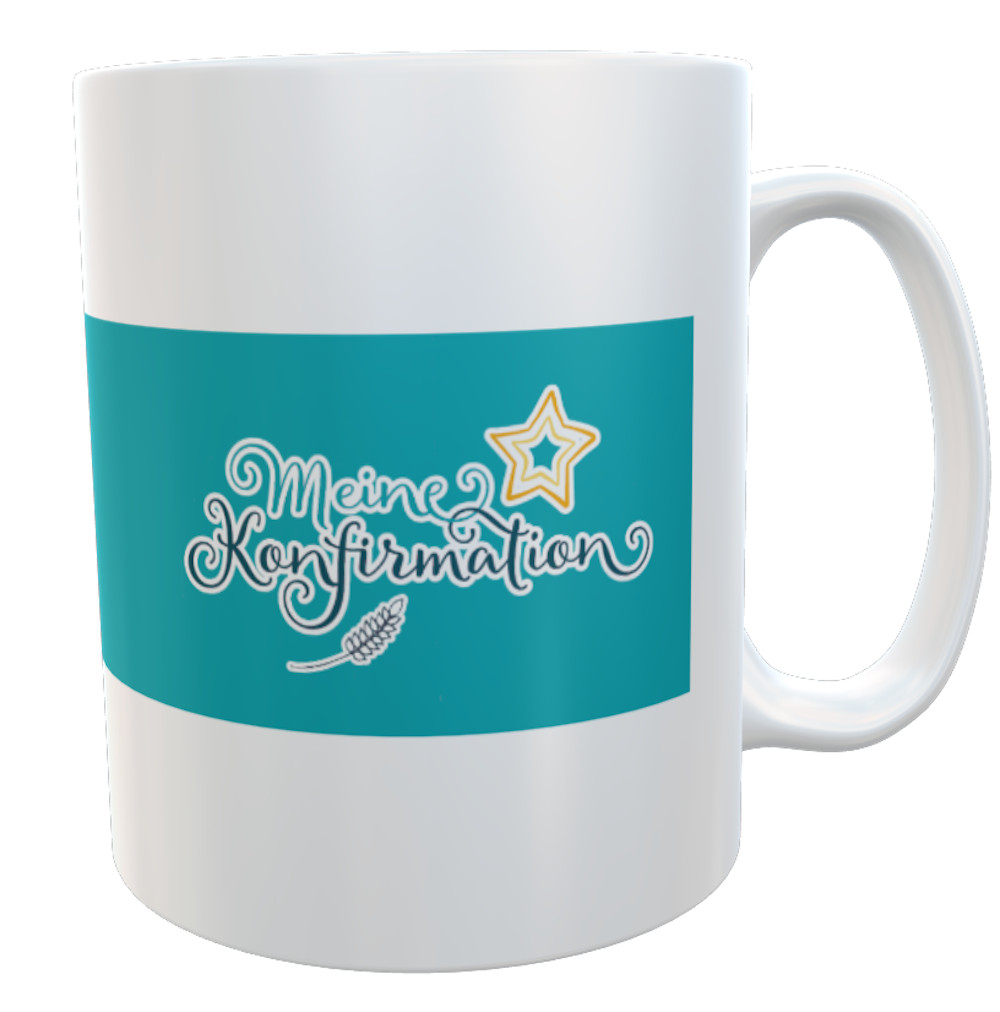 Kilala Tasse Konfirmation Ähre Jungen Namen und Datum