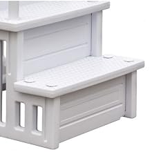 piscina; piscina elevada; piscina sobre suelo; escalera; escaleras; escalera de piscina