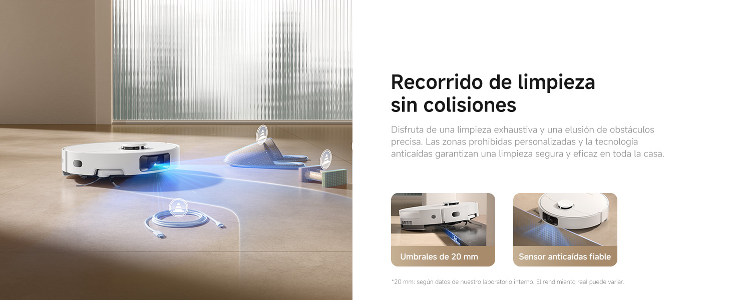 Serie de imágenes de estilo instructivo que muestran los pasos de la demostración del producto sobre un fondo claro con sutiles efectos de iluminación.