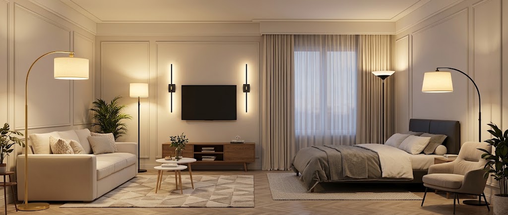 Dimmable Arc Floor Lamps for Modern Living