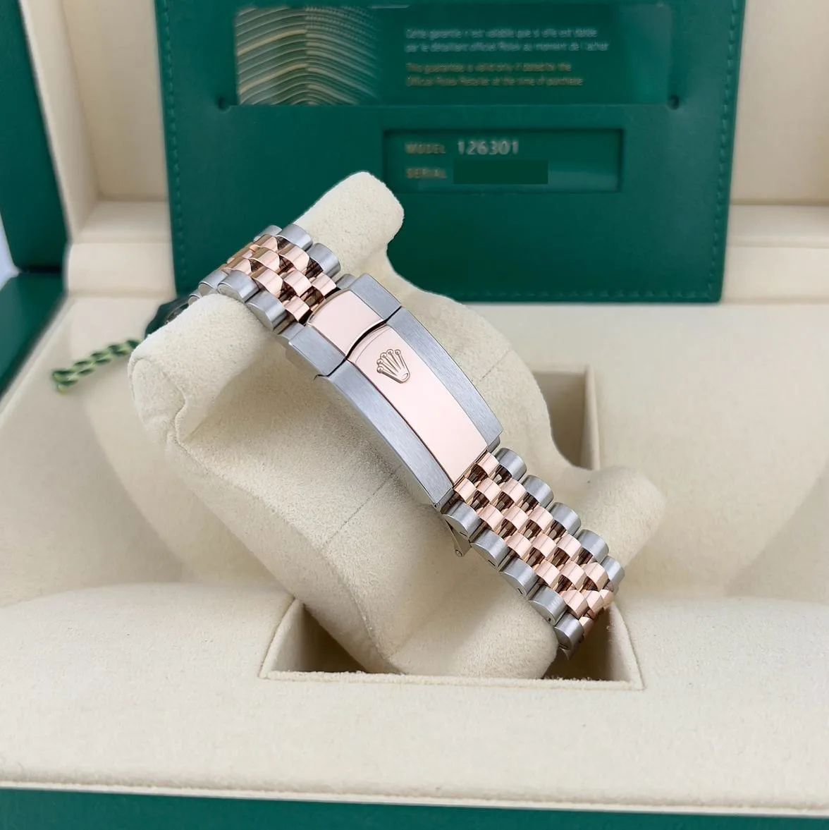 Rolex Datejust 41 mm 126301 Sundust Slate Zifferblatt mit römischen Ziffern, Oyster-Armband