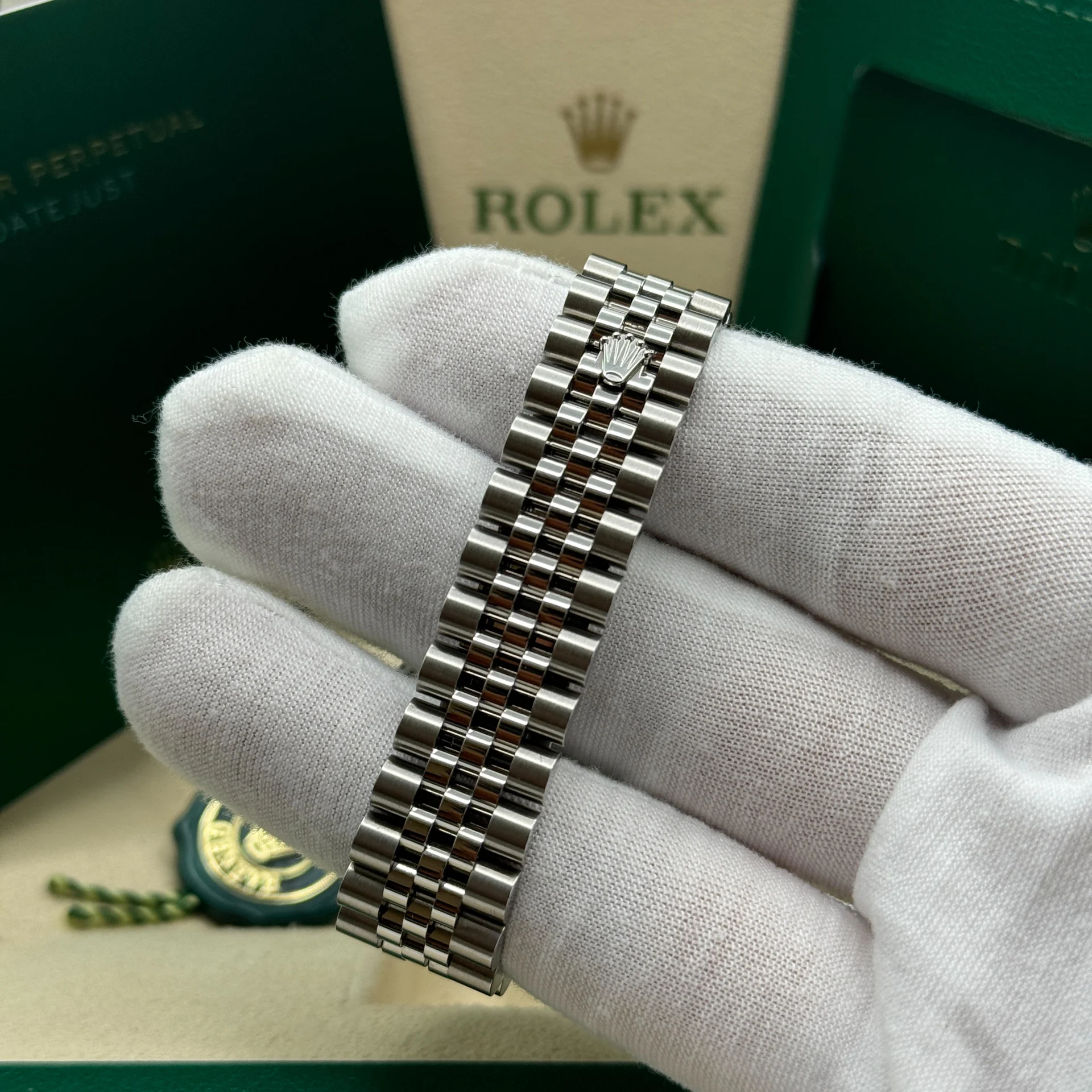 Rolex Datejust m278274-0035/0036 Azzurro blaues Zifferblatt Oyster Uhr