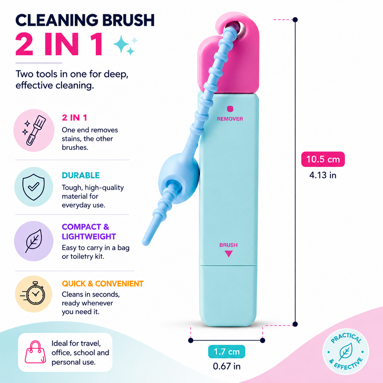2-in-1 Instant Stain Remover Pen