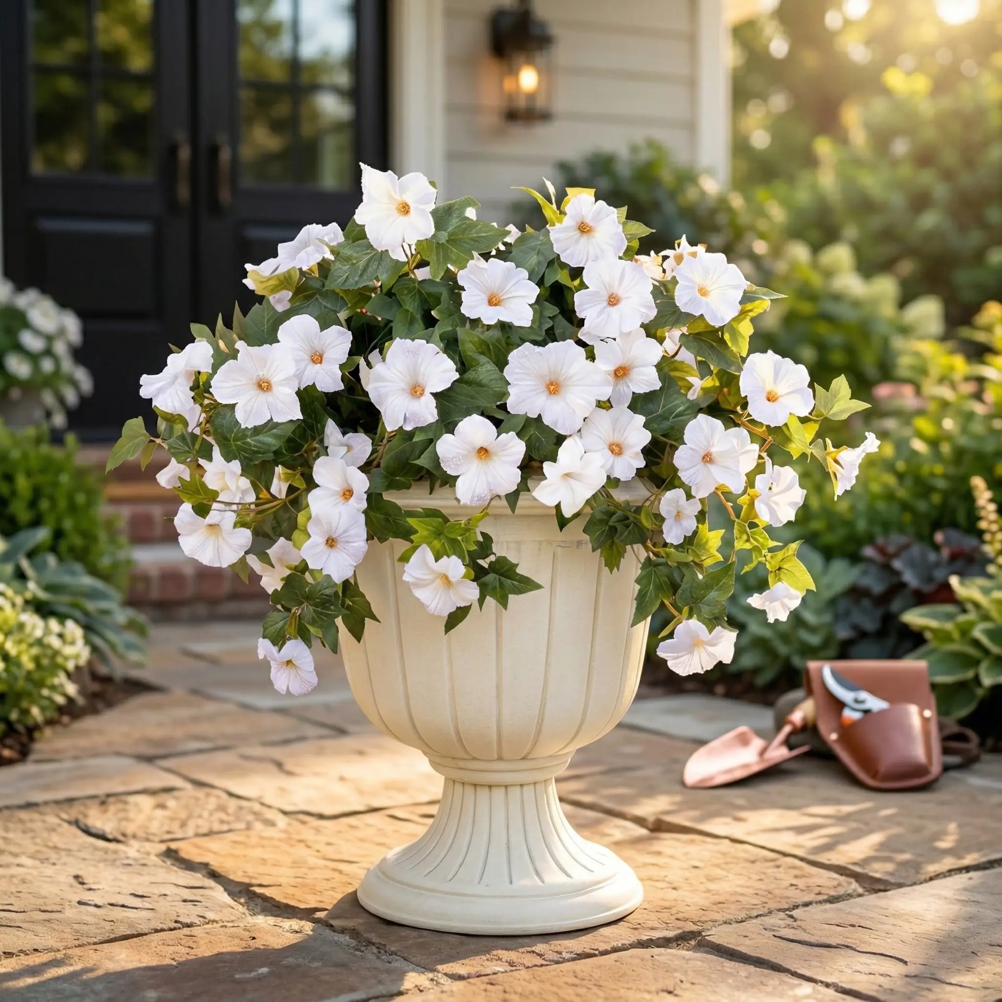 Spring Bloom Artificial Petunia Arrangement