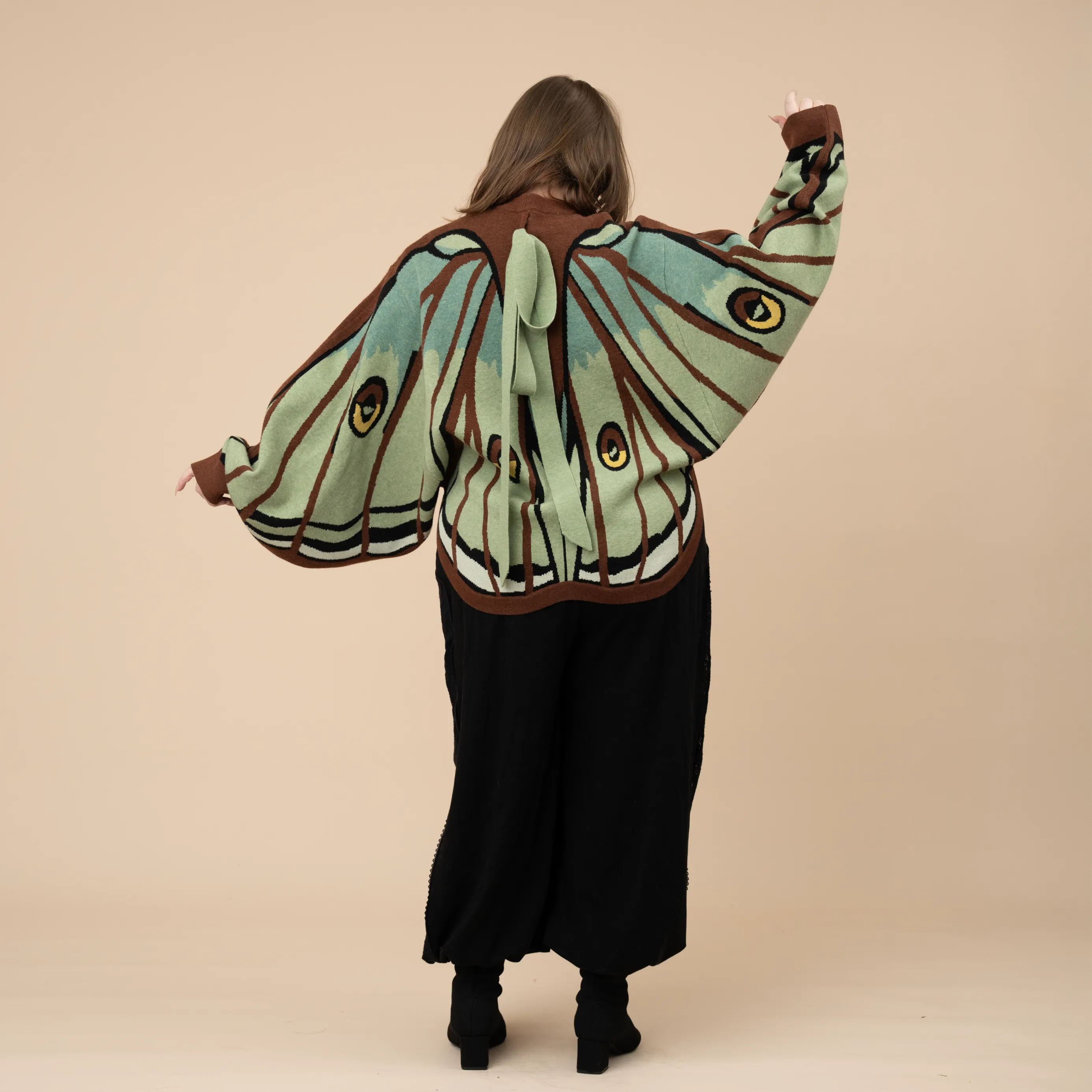 Spanish Moon Moth Cardigan