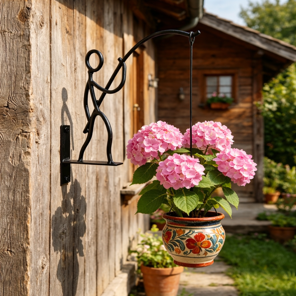 🌿🐦 Multi-Purpose Garden Hanger – Plant & Bird Feeder Holder