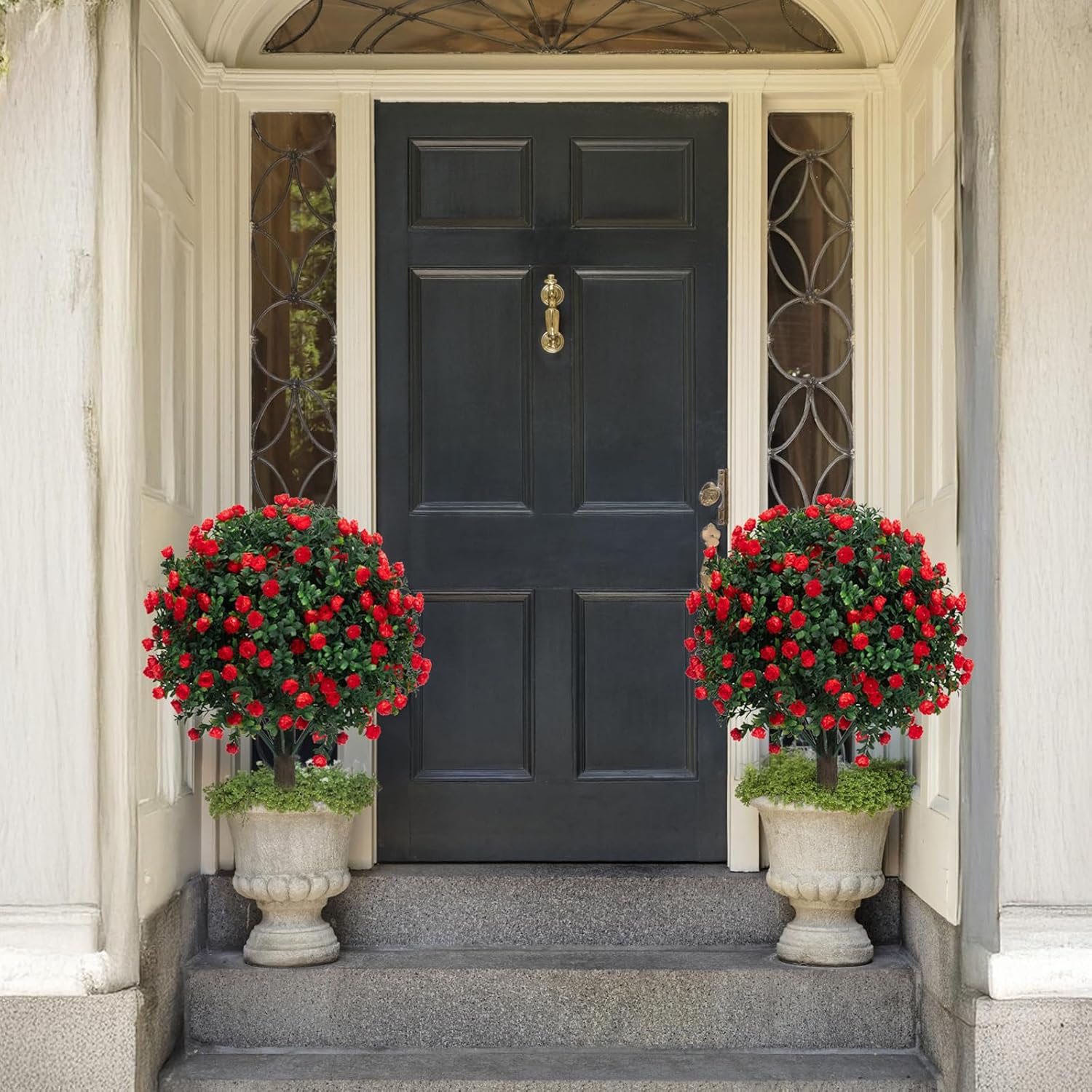 Artificial Boxwood Topiary Ball Trees & Lavender Trees