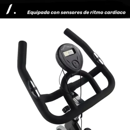 Ayara Bicicleta EstÃ¡tica Fija Spinning Fitness Cardio Bici01 Color Negro