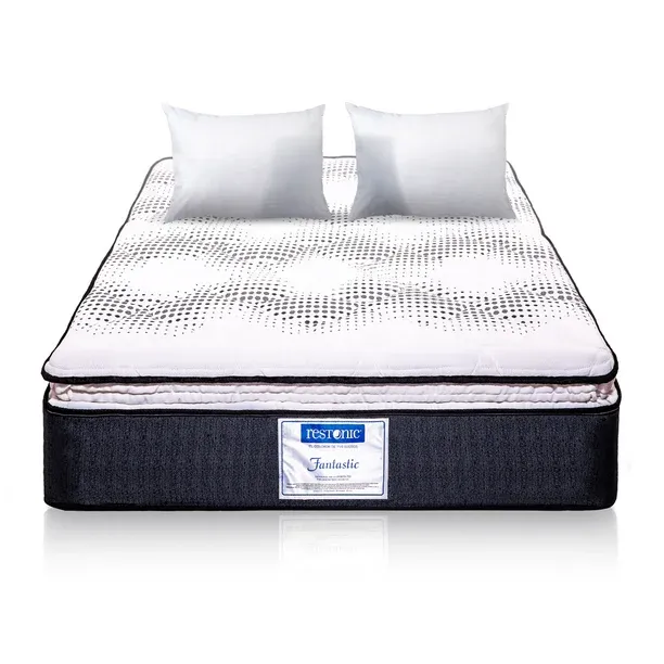 Colchon Restonic Matrimonial Fantastic + 2 Almohadas SC