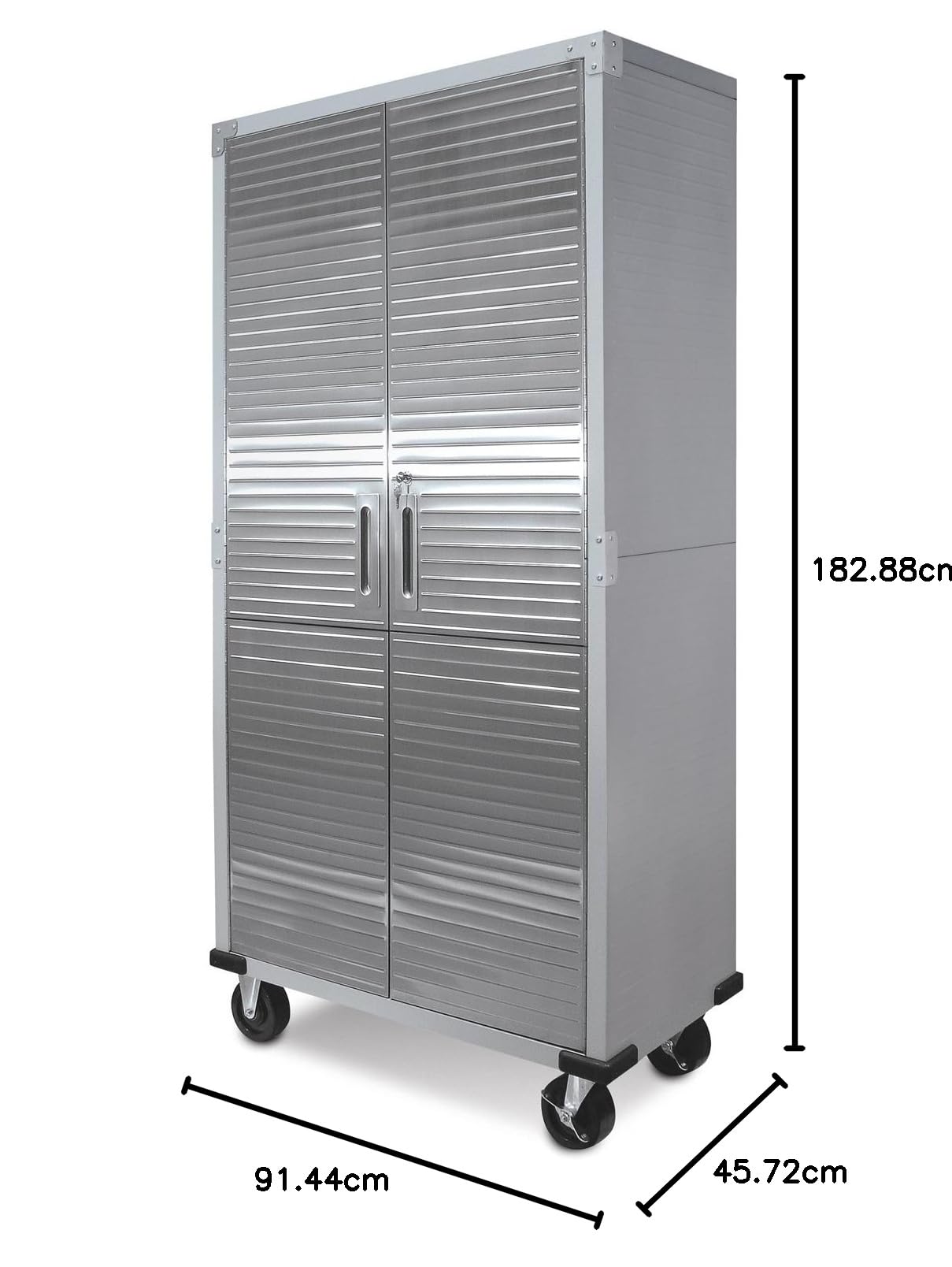 UltraHD Tall Storage Cabinet - Stainless Steel