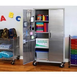 UltraHD Tall Storage Cabinet - Stainless Steel
