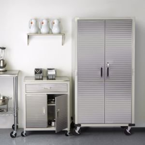 UltraHD Tall Storage Cabinet - Stainless Steel