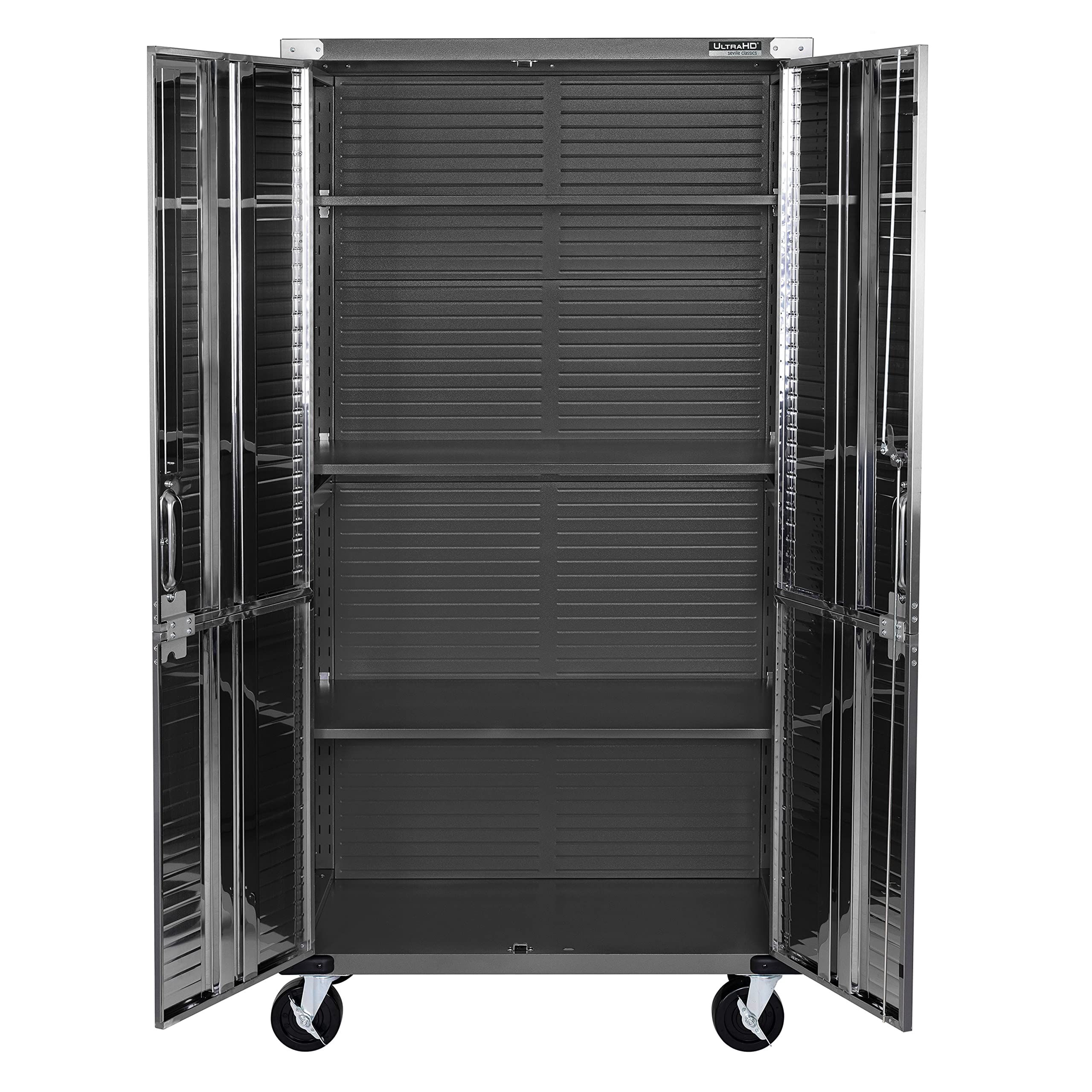 UltraHD Tall Storage Cabinet - Stainless Steel