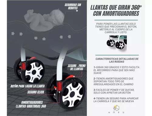 Carreola Para Bebés Niños En Diferentes Colores