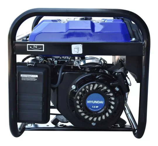 Generador Gasolina Bifásico Portatil 3.0 Kw Hhy3000 Hyundai