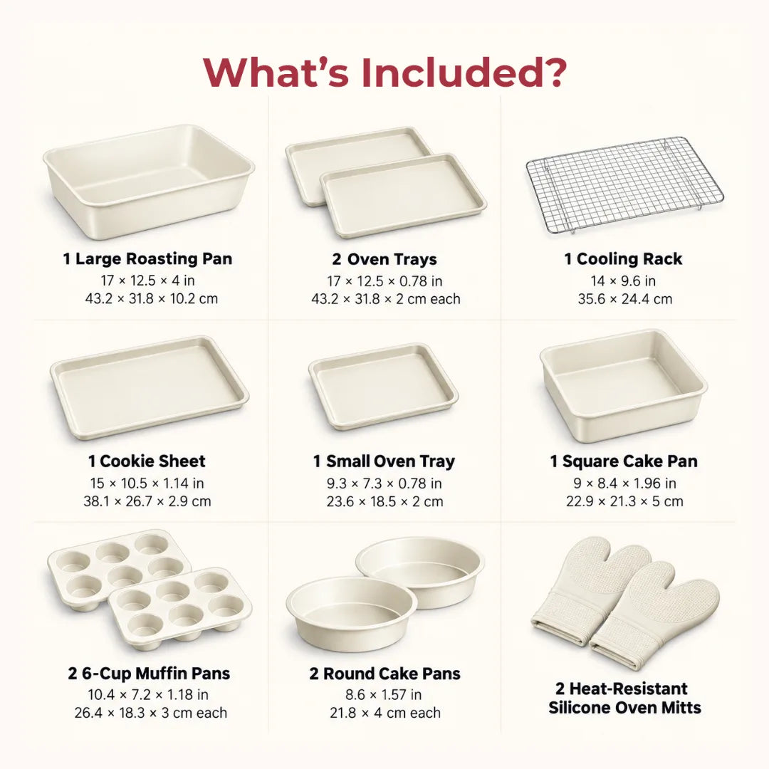 Nesting Bakeware Set