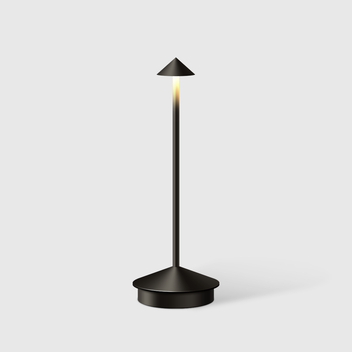Gold Cordless Dimmable Table Lamp, USB-C Rechargeable LED Lamp