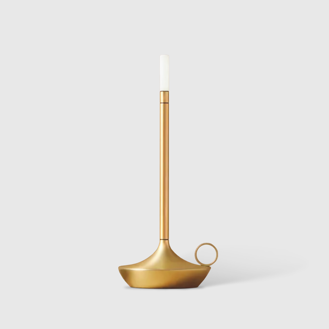 Candle Style Touch Control Rechargeable Gold Table Lamp
