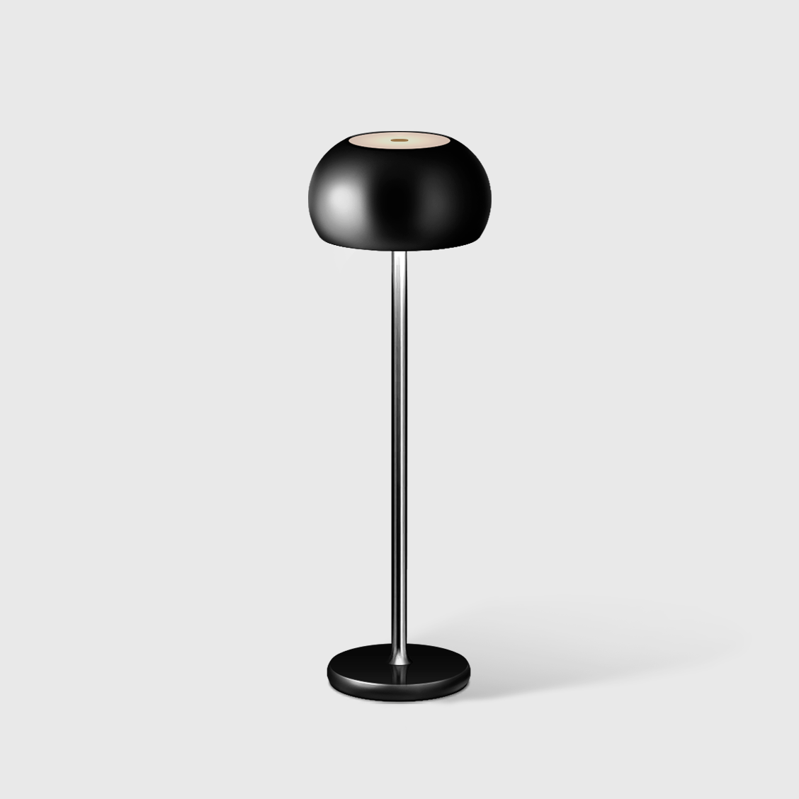 Dome Top Tall Stem Touch Control Rechargeable Table Lamp