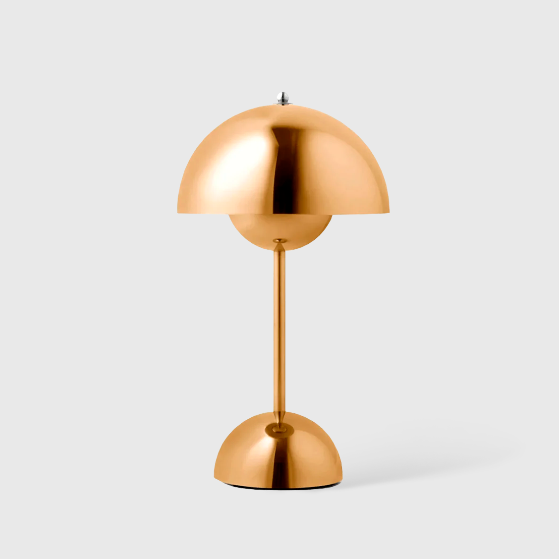 Dual Dome Sculpted Touch Control Cordless Lamp