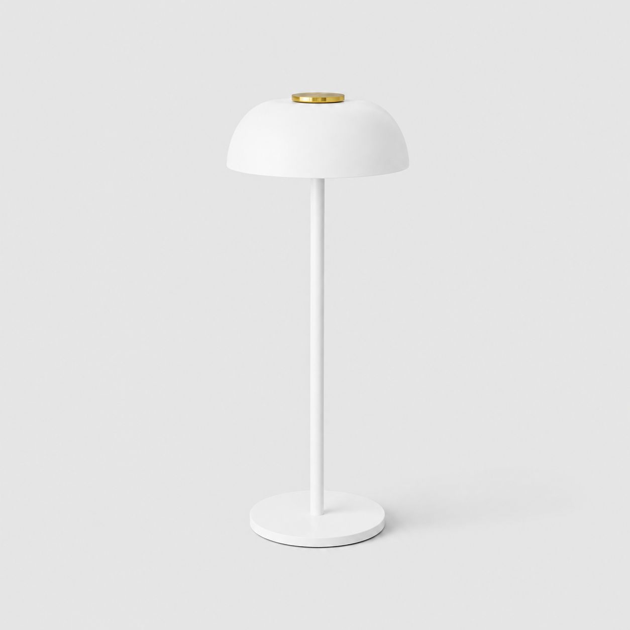 Bowl Shade Touch Control Rechargeable Cordless Lamp