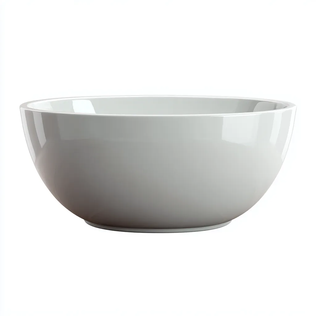 Baño Bañera exenta ovalada de acrílico 160x80x58 cm - blanco - forma redondeada compacta para baño-Zaviarastudio